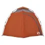 Igloo tent 4 people quick opening grey/orange by vidaXL, tents - Ref: Foro24-4004244, Price: 113,68 €, Discount: %