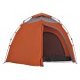 Iglu-Zelt 4 Personen schnell öffnend grau/orange von vidaXL, Zelte - Ref: Foro24-4004244, Preis: 115,37 €, Rabatt: %