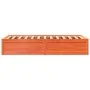 Estructura de cama madera maciza de pino marrón cera 90x200 cm de vidaXL, Camas y somieres - Ref: Foro24-846833, Precio: 113,...