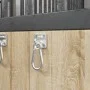 Ösenplatte mit Karabiner 3 Stück drehbar 360° Silberstahl von vidaXL, Zubehör für Pferdezügel - Ref: Foro24-172474, Preis: 21...