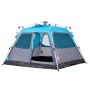 Iglu-Zelt 4 Personen schnell öffnend blau von vidaXL, Zelte - Ref: Foro24-4004231, Preis: 150,09 €, Rabatt: %