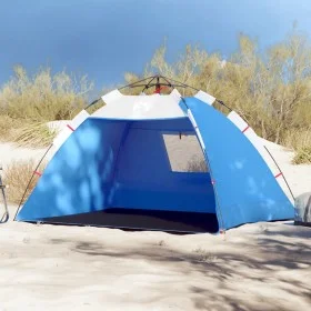 Beach tent 2 people waterproof quick opening blue by vidaXL, tents - Ref: Foro24-4005296, Price: 66,28 €, Discount: %