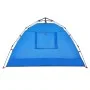 Tienda de playa 2 personas impermeable apertura rápida azul de vidaXL, Tiendas de campaña - Ref: Foro24-4005296, Precio: 66,2...