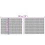 Reed garden fence 300x90 cm by vidaXL, fence panels - Ref: Foro24-365752, Price: 36,72 €, Discount: %