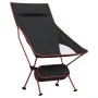 Klappbare Campingstühle, 2 Stück, Oxford-Stoff und schwarzes Aluminium von vidaXL, Campingmöbel - Ref: Foro24-366546, Preis: ...