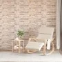 3D wall panels 14 units EPS white and red 100x25 cm by vidaXL, Wall covering - Ref: Foro24-4008554, Price: 129,22 €, Discount: %