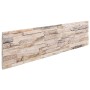 3D wall panels 14 units EPS white and red 100x25 cm by vidaXL, Wall covering - Ref: Foro24-4008554, Price: 139,85 €, Discount: %