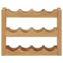 Botellero para 12 botellas madera maciza de roble 47x21x36 cm by vidaXL, Wine racks - Ref: Foro24-289202, Price: 31,69 €, Dis...
