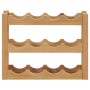 Weinregal für 12 Flaschen aus massiver Eiche 47x21x36 cm. von vidaXL, Weinregale - Ref: Foro24-289202, Preis: 32,25 €, Rabatt: %