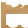 Botellero para 12 botellas madera maciza de roble 47x21x36 cm by vidaXL, Wine racks - Ref: Foro24-289202, Price: 31,69 €, Dis...
