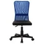 Silla de oficina de tela de malla negra y azul 44x52x100 cm von vidaXL, Bürostühle - Ref: Foro24-289511, Preis: 72,50 €, Raba...
