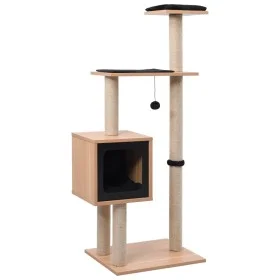 Katzenkratzbaum mit Sisal-Kratzmatte 123 cm von vidaXL, Katzenmöbel - Ref: Foro24-170920, Preis: 85,40 €, Rabatt: %