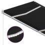Toldo manual retráctil con LED antracita 350x250 cm de vidaXL, Toldos - Ref: Foro24-3068884, Precio: 273,07 €, Descuento: %
