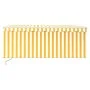 Manual retractable awning with blinds and yellow/white LED 3.5x2.5 m by vidaXL, Awnings - Ref: Foro24-3069283, Price: 287,06 ...