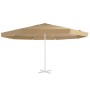 Tela de repuesto para sombrilla gris taupe 500 cm de vidaXL, Telas para sombrillas y toldos - Ref: Foro24-312541, Precio: 73,...