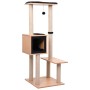 Katzenkratzbaum mit Sisal-Kratzmatte 129 cm von vidaXL, Katzenmöbel - Ref: Foro24-170918, Preis: 110,72 €, Rabatt: %