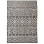 Black striped flat weave outdoor rug 200x280 cm by vidaXL, Rugs - Ref: Foro24-340854, Price: 94,11 €, Discount: %