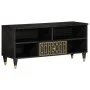 Mueble de TV madera maciza de mango 100x33x46 cm de vidaXL, Muebles TV - Ref: Foro24-358336, Precio: 61,52 €, Descuento: %