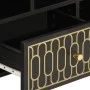 Massives TV-Möbel aus Mangoholz, 100x33x46 cm. von vidaXL, TV-Möbel - Ref: Foro24-358336, Preis: 61,52 €, Rabatt: %