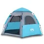 Vier-Personen-Kabinenzelt mit schnellem Aufbau, blau. von vidaXL, Zelte - Ref: Foro24-4005333, Preis: 99,14 €, Rabatt: %