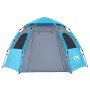 Tienda de campaña cabaña 4 personas apertura rápida azul by vidaXL, tents - Ref: Foro24-4005333, Price: 97,63 €, Discount: %