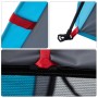 Tienda de campaña cabaña 4 personas apertura rápida azul by vidaXL, tents - Ref: Foro24-4005333, Price: 97,63 €, Discount: %