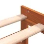 Sofá cama nido madera maciza de pino marrón cera 90x200 cm de vidaXL, Camas y somieres - Ref: Foro24-847159, Precio: 161,40 €...