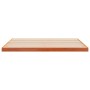 Wax brown pine solid wood bed frame 120x200 cm by vidaXL, Beds and slatted bases - Ref: Foro24-847146, Price: 137,48 €, Disco...