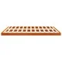 Bettgestell aus massivem Kiefernholz in Wachsbraun, 120 x 200 cm von vidaXL, Betten und Lattenroste - Ref: Foro24-847146, Pre...