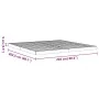 Bettgestell aus massivem Kiefernholz in Wachsbraun, 120 x 200 cm von vidaXL, Betten und Lattenroste - Ref: Foro24-847146, Pre...