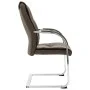Taupe gray fabric cantilever office chair by vidaXL, Office chairs - Ref: Foro24-289340, Price: 112,34 €, Discount: %