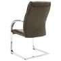 Silla de oficina voladiza de tela gris taupe de vidaXL, Sillas de oficina - Ref: Foro24-289340, Precio: 110,55 €, Descuento: %