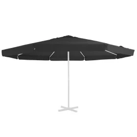 Replacement fabric for black umbrella 500 cm by vidaXL, Fabrics for umbrellas and awnings - Ref: Foro24-312544, Price: 67,88 ...
