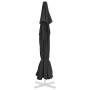 Tela de repuesto para sombrilla negro 500 cm de vidaXL, Telas para sombrillas y toldos - Ref: Foro24-312544, Precio: 85,23 €,...