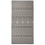 Flachgewebter Outdoor-Teppich mit schwarzen Streifen 100x200 cm von vidaXL, Teppiche - Ref: Foro24-340850, Preis: 48,16 €, Ra...