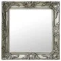 Wandspiegel im silbernen Barockstil 50x50 cm von vidaXL, Spiegel - Ref: Foro24-320314, Preis: 47,01 €, Rabatt: %