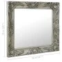 Wandspiegel im silbernen Barockstil 50x50 cm von vidaXL, Spiegel - Ref: Foro24-320314, Preis: 47,01 €, Rabatt: %