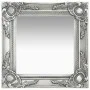 Silver baroque style wall mirror 40x40 cm by vidaXL, Mirrors - Ref: Foro24-320306, Price: 37,05 €, Discount: %