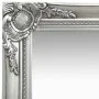 Silver baroque style wall mirror 40x40 cm by vidaXL, Mirrors - Ref: Foro24-320306, Price: 37,05 €, Discount: %