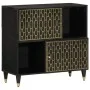 Armario auxiliar madera maciza de mango 80x33x75 cm by vidaXL, Sideboards - Ref: Foro24-358347, Price: 98,31 €, Discount: %