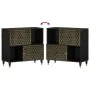 Massivholz-Nebenschrank aus Mangoholz 80x33x75 cm von vidaXL, Sideboards - Ref: Foro24-358347, Preis: 98,31 €, Rabatt: %