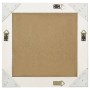 Weißer Wandspiegel im Barockstil 50x50 cm von vidaXL, Spiegel - Ref: Foro24-320312, Preis: 37,34 €, Rabatt: %