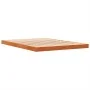 Solid wax brown pine wood bed frame 140x190 cm by vidaXL, Beds and slatted bases - Ref: Foro24-847154, Price: 94,86 €, Discou...