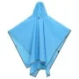 Poncho de lluvia con capucha diseño 2 en 1 azul 223x145 cm by vidaXL, Camping and hiking - Ref: Foro24-4004198, Price: 18,62 ...