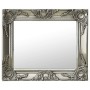 Espejo de pared estilo barroco plateado 50x40 cm de vidaXL, Espejos - Ref: Foro24-320310, Precio: 45,64 €, Descuento: %