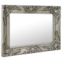 Espejo de pared estilo barroco plateado 50x40 cm de vidaXL, Espejos - Ref: Foro24-320310, Precio: 45,64 €, Descuento: %