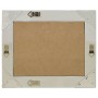 Espejo de pared estilo barroco plateado 50x40 cm de vidaXL, Espejos - Ref: Foro24-320310, Precio: 45,64 €, Descuento: %