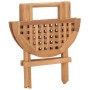Folding garden dining set 3 pieces teak wood cushions by vidaXL, Garden sets - Ref: Foro24-3063181, Price: 170,88 €, Discount: %