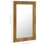 Wandspiegel im goldenen Barockstil 50x80 cm von vidaXL, Spiegel - Ref: Foro24-320321, Preis: 67,76 €, Rabatt: %