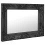 Black baroque style wall mirror 50x40 cm by vidaXL, Mirrors - Ref: Foro24-320311, Price: 42,87 €, Discount: %